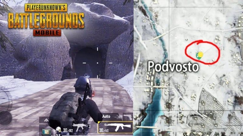 Podvosto in Vikendi Map