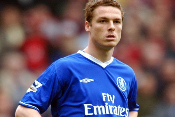 Scott Parker during his short stint with Chelsea