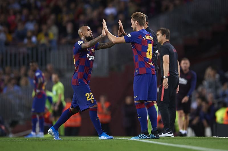 Rakitic and Vidal will face increased competition for places.