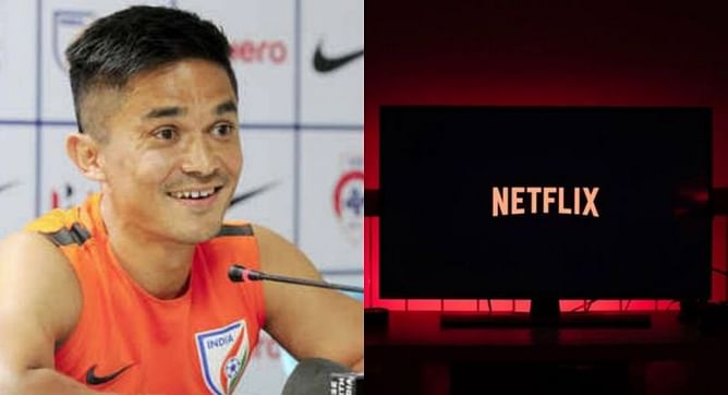 Twitter goes crazy as fan asks Sunil Chhetri for Netflix password