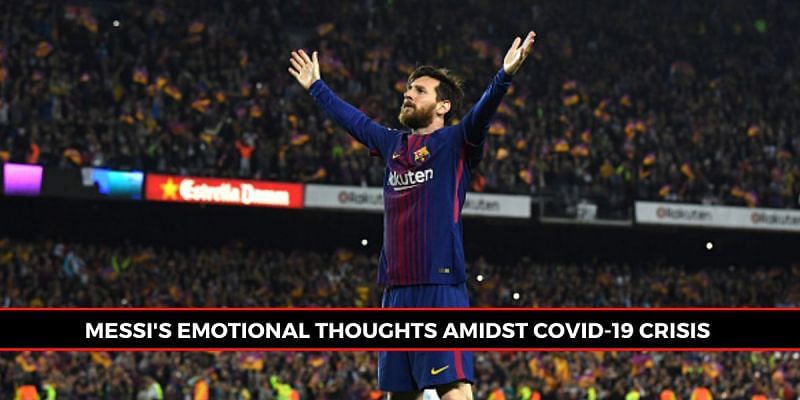 Lionel Messi has spoken about the effect of COVID-19 on world football