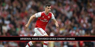 Twitter reacts as EPL star Granit Xhaka completes 4 years at Arsenal