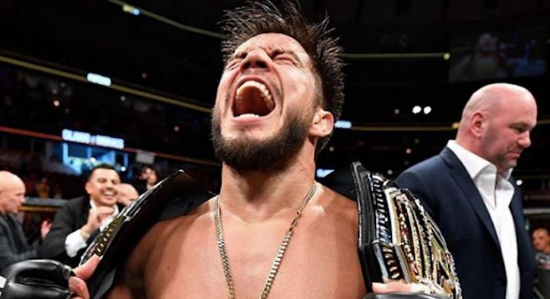 Henry Cejudo became a double champion at UFC 238.
