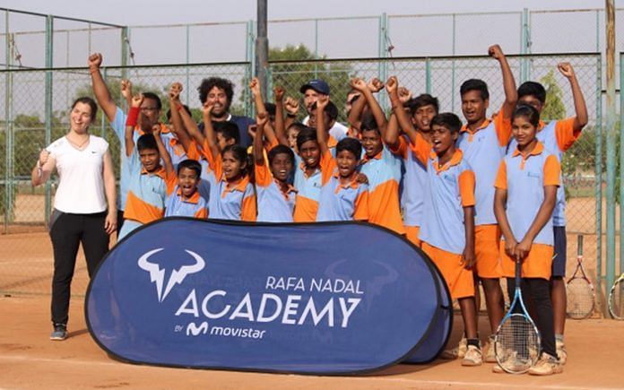 Rafa Nadal Academy in Anantpur, India