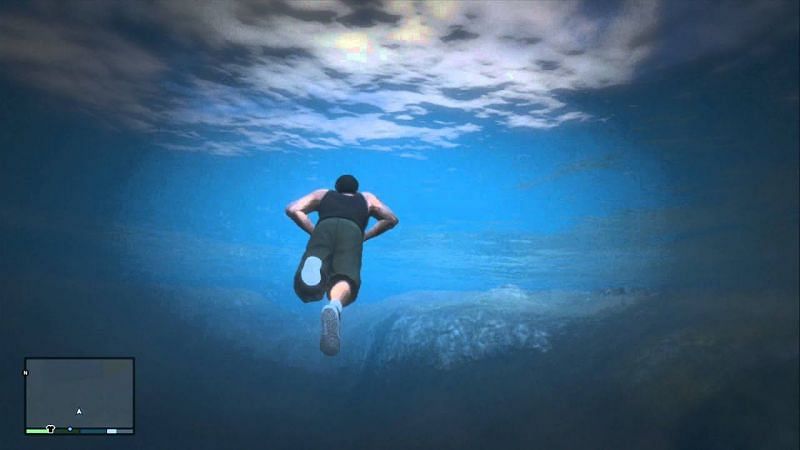 Swimming Underwater in GTA 5