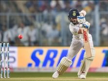 5 active Test players with the highest average while playing the cover drive