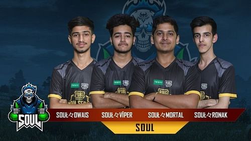 Team Soul is one of the best PUBG Mobile teams in India