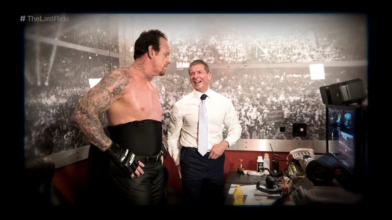 Undertaker &amp; Vince McMahon relationship