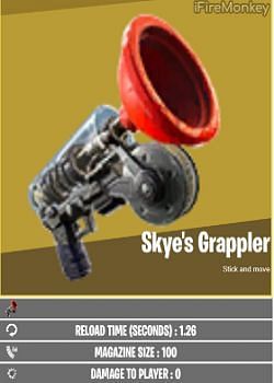A photo of Skye&#039;s Grappler leaked by dataminer ifiremonkey
