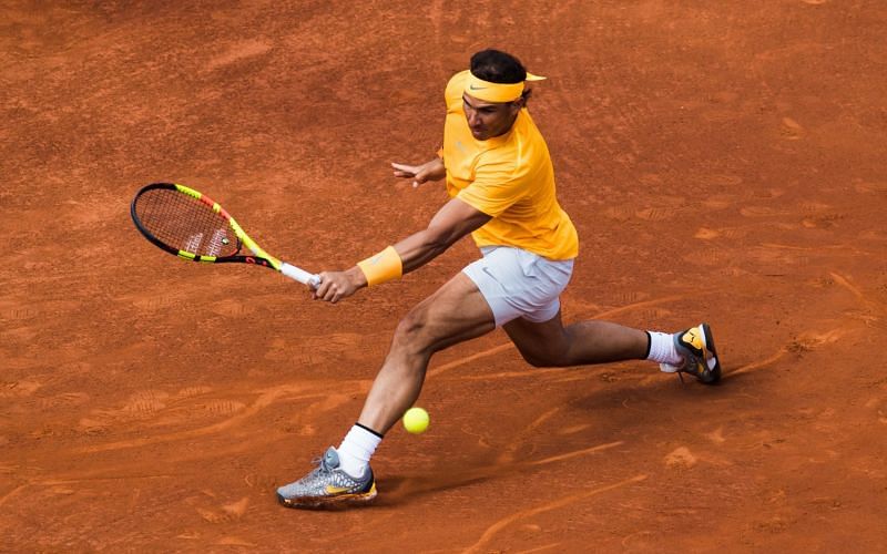 Nobody can run on clay like Rafael Nadal