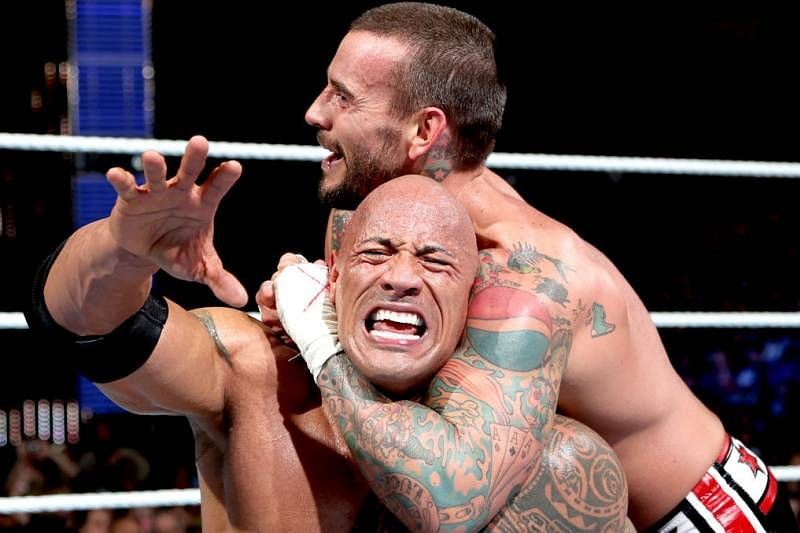 The Rock vs CM Punk