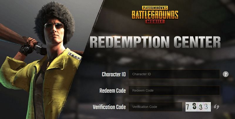 PUBG Mobile redemption center