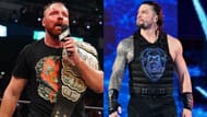 Jon Moxley and Roman Reigns