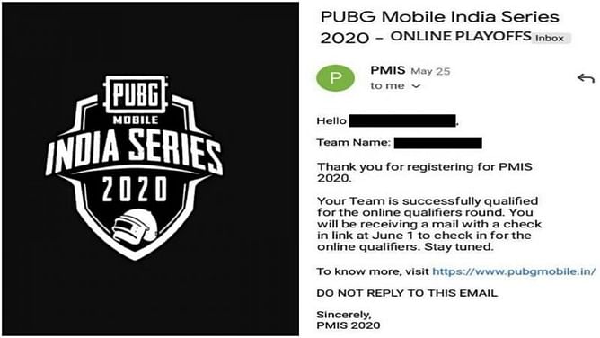 PMIS 2020: Fake Online Qualifiers selection emails are confusing players
