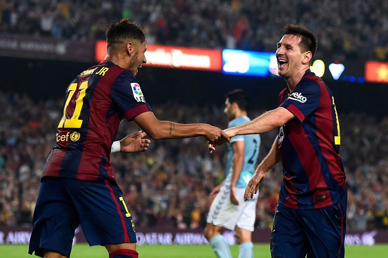 Lionel Messi refused to be substituted in a 2014 match with Eibar - and so Neymar was withdrawn instead