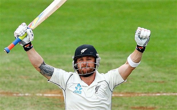 Brendon McCullum scored the first triple-century for New Zealand in Tests