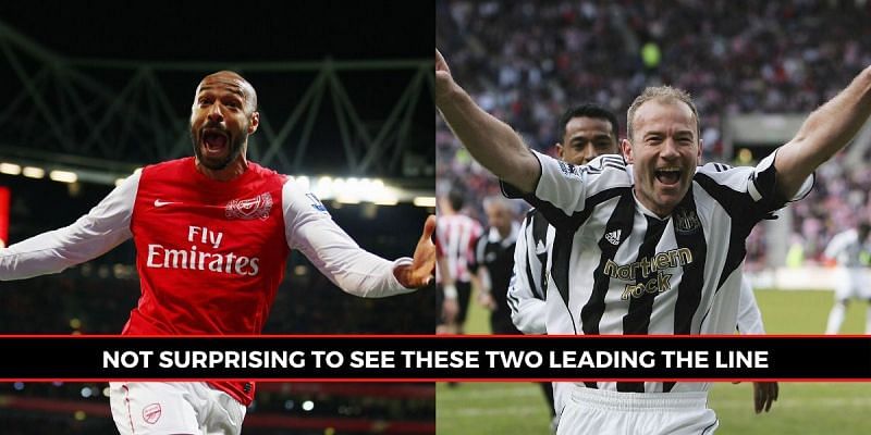 Thierry Henry and Alan Shearer are bonafide Premier League legends