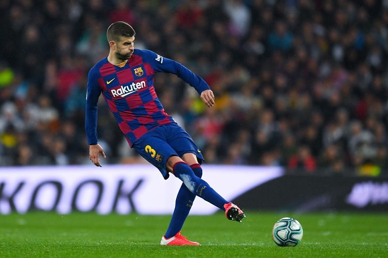 Gerard Pique was the poster boy for the ball-playing defender during Guardiola&#039;s Barcelona days