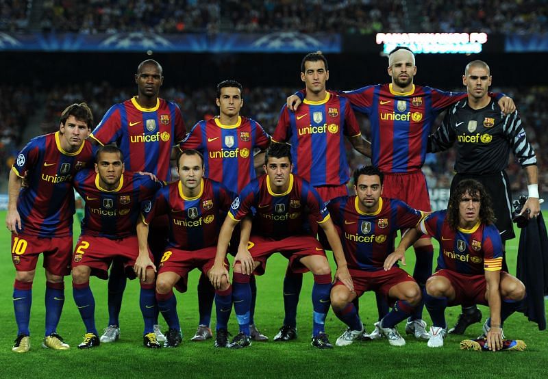Pep Guardiola&#039;s Barcelona team played some of the best football in the modern era.