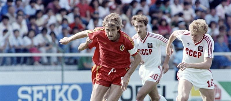 Jan Ceulemans in action for Belgium, Image source: fifa.com