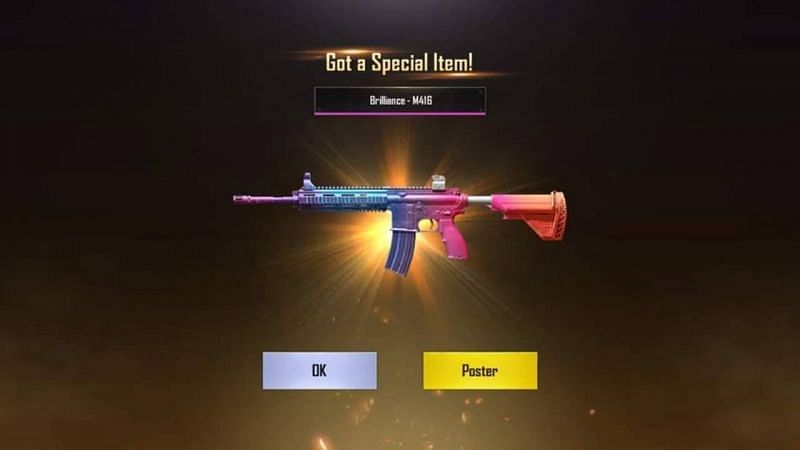 M416 Free Skin in PUBG Mobile