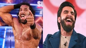 Jinder Mahal 'corrects' Bollywood actor Ranveer Singh on Instagram