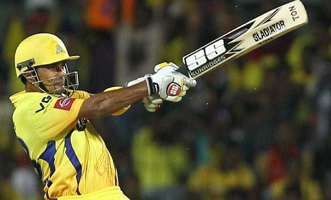 Subramaniam Badrinath&#039;s partnership with Raina went in vain as CSK lost to MI in IPL 2010