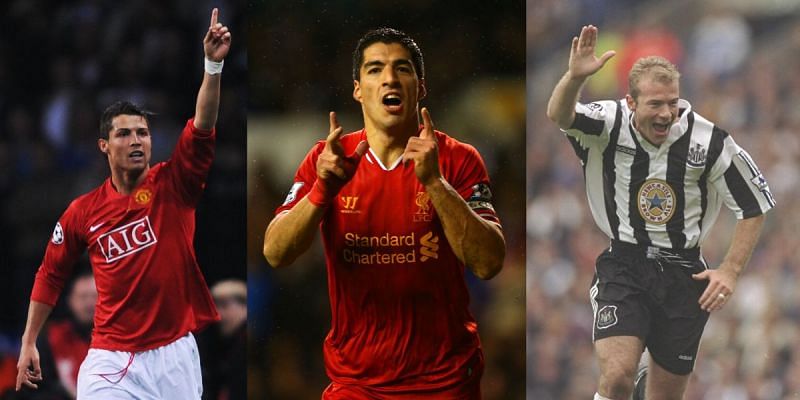 The three players to have scored exactly 31 goals in a Premier League season