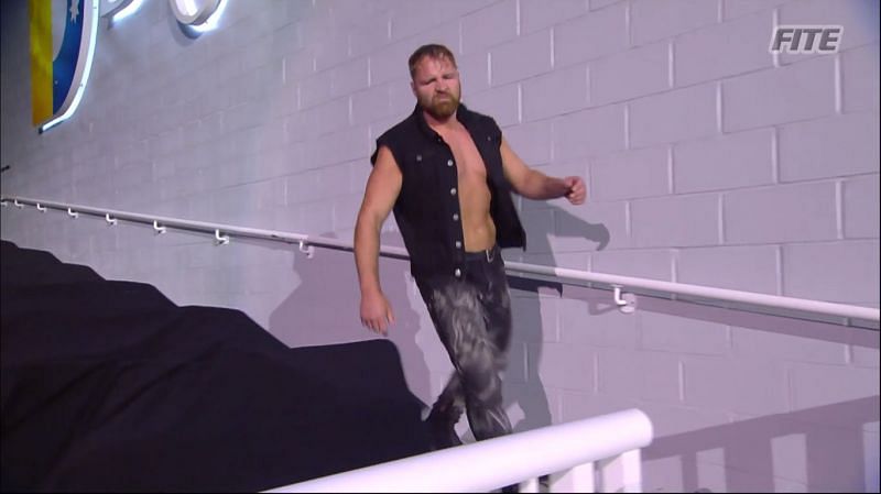 Jon Moxley jumped the barricade on this week&#039;s Dynamite episode