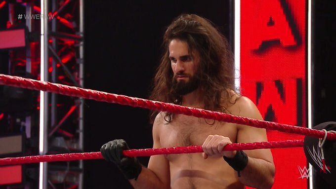 Seth Rollins seems to be in a conflicted mind