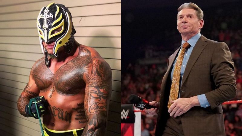 Rey Mysterio and Vince McMahon