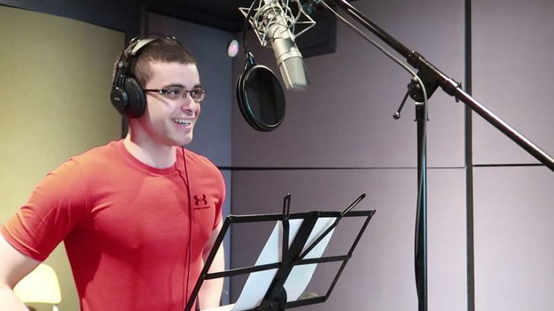 NickEh30 during a recording session (Image Credits: Dotesports)