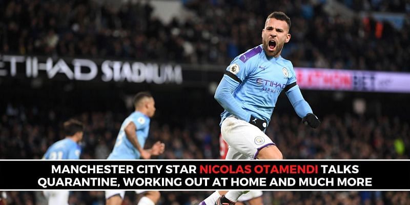 Manchester City and EPL defender Nicolas Otamendi answered fan Q&amp;A questions (Picture: Sportskeeda)