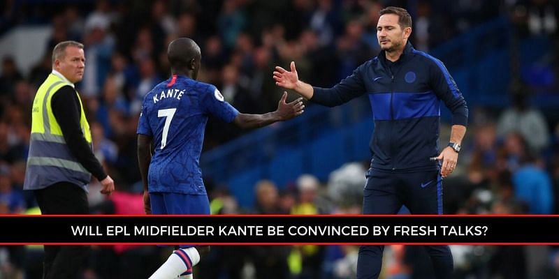 Kante hasn&#039;t featured since day one of non-contact training. (Picture source: Sportskeeda)