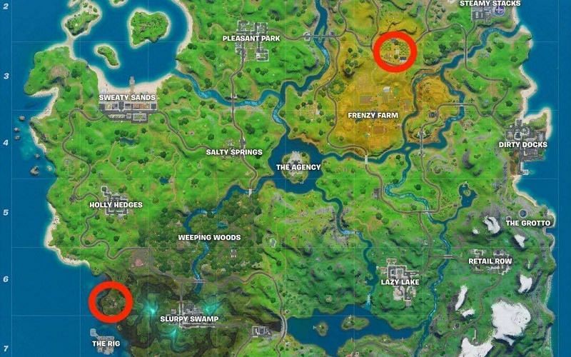 Fortnite Teddy Bears at Holly Hedges map locations REVEALED for