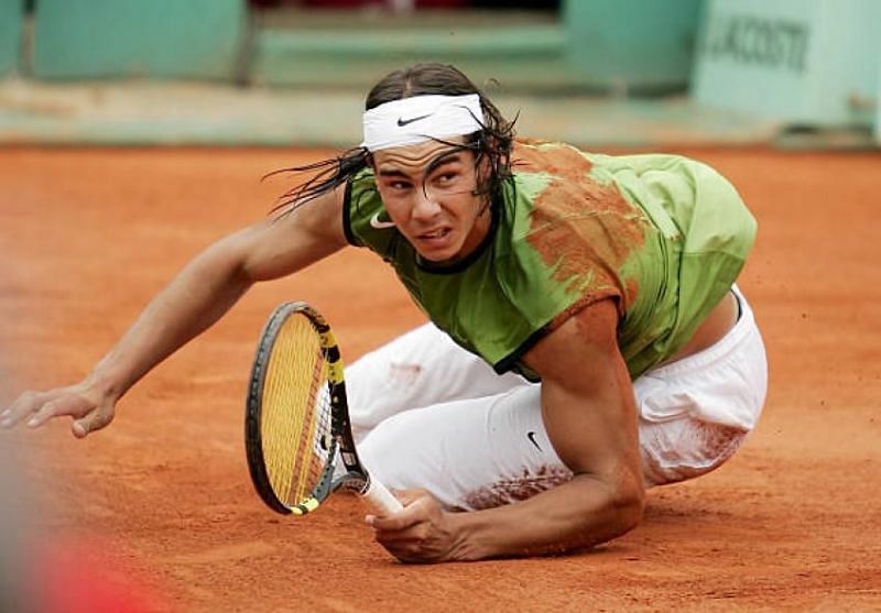 Rafael Nadal at 2005 Roland Garros