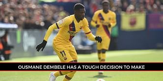 Barcelona star Dembélé targeted by three clubs despite injury lay-off