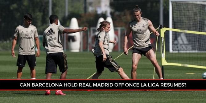 Watch Real Madrid train in good spirits as La Liga return nears