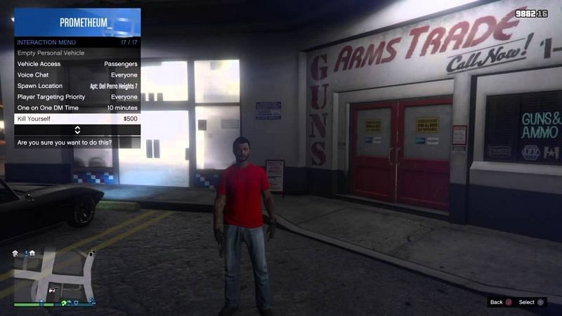 Gta 5 How To Open The Interaction Menu On Ps4