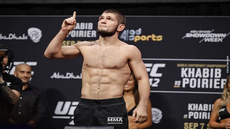 Khabib would be an underdog in the Welterweight Championship fight