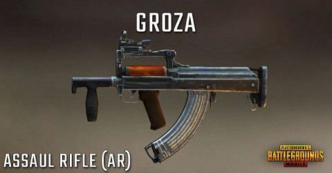 Groza in PUBG Mobile