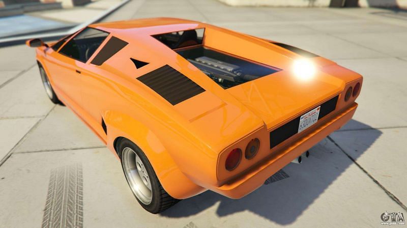 Torero is heavily inspired by Lamborghini Countach. Image: GTAall.com