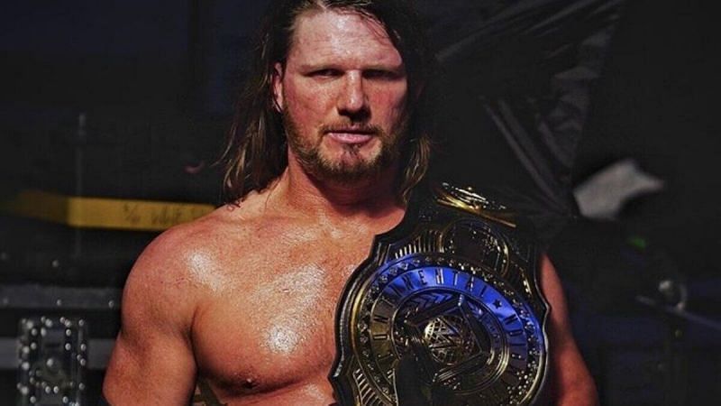 The current Intercontinental Champion, AJ Styles