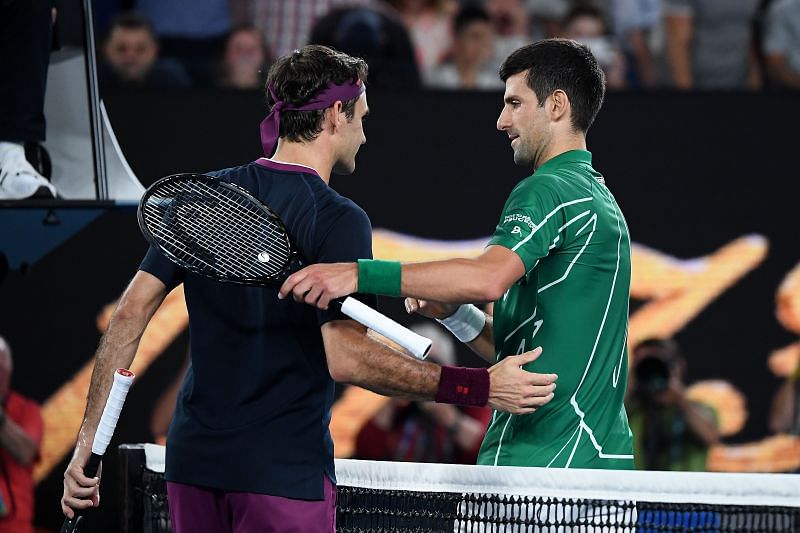 Roger Federer fell to Novak Djokovic in straight sets at the 2020 Australian Open