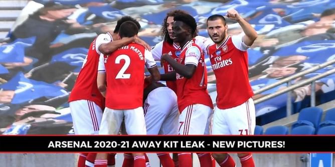 EPL giants Arsenal's away kit for 2020-21 season goes up for sale before the official release