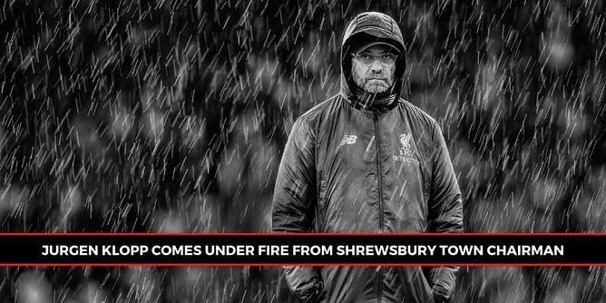 EPL giants Liverpool and coach Klopp slammed by Shrewsbury Town