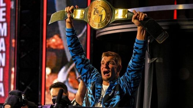 WWE's big plans for Rob Gronkowski revealed