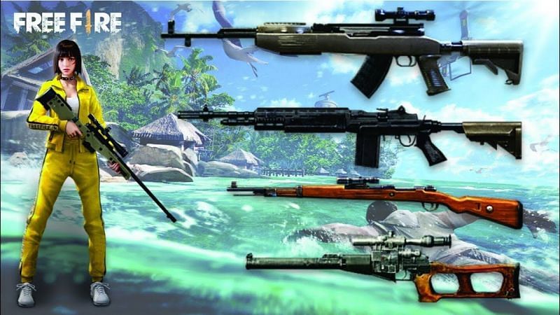 Sniper Rifles in Garena Free Fire：decide your triumph in far range