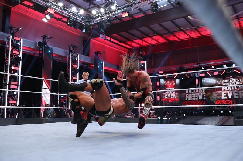 Edge and Randy Orton met at Backlash