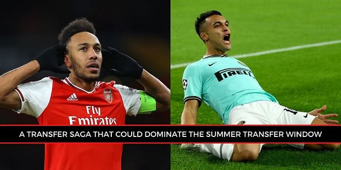 Barcelona, Real Madrid embroiled in sensational transfer saga involving Aubameyang and Martinez?